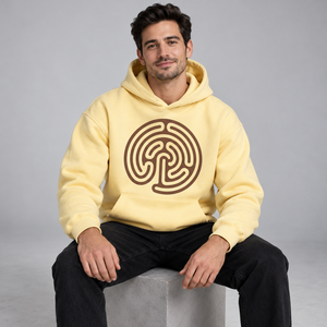 Sweat à capuche utilitaire bleu marine avec doubles poches à rabat sur la poitrine, coudières renforcées, fermeture à boutons-pression – Fabricant de streetwear - Product Image 4