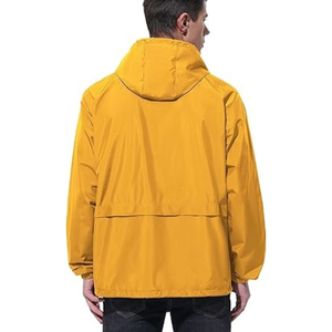 เสื้อแจ็คเก็ตกันลมน้ำหนักเบา ระบายอากาศได้ดี กันน้ำ สำหรับผู้ชาย ดีไซน์ใหม่ รุ่นฮิต ซีรีส์เสื้อแจ็คเก็ตกันลมสำหรับกิจกรรมกลางแจ้ง แบบมีฮู้ด - Product Image 3