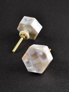 Boutons de tiroir et de meuble en nacre, design célèbre, en résine, prix de gros usine - Product Image 5