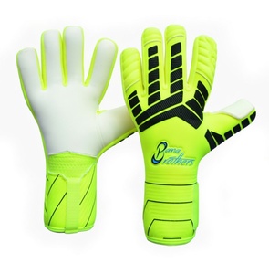 Gants de gardien de but de football de haute qualité avec protection des doigts, logo personnalisé et paume en latex durable pour tous les joueurs - Product Image 3