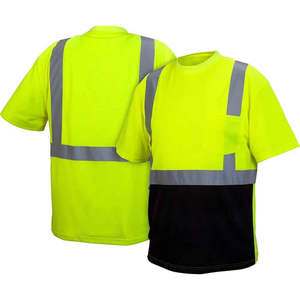 Camiseta de Alta Visibilidad 2026 al por Mayor, Manga Larga, Reflectante, Ropa de Trabajo de Seguridad, Algodón, Poliéster, Seda, Impermeable, OEM - Product Image 4