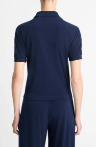 Nouvel arrivage en gros : Chemises décontractées pour femmes, anti-boulochage, anti-rétrécissement, avec logo imprimé personnalisé et appliques, pour l'été, écologiques - Product Image 4