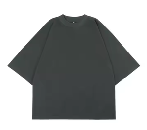 T-shirts pour hommes en coton 100% respirant, à manches courtes, coupe oversize, épaules tombantes, imprimés numériquement, écologiques, nouveau design, vente en gros - Product Image 6