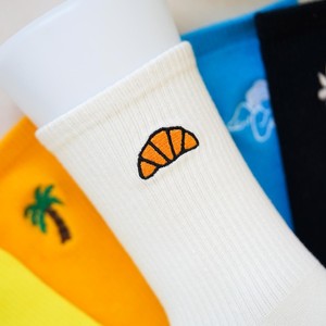 Custom Embroidery Design <b>Socks</b> with Customized logo Knitted Anti-Bacterial Breathable Men's <b>Winter</b> Daily Wear Regular Style - Product Image 6