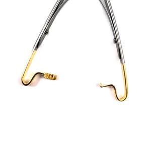 Portaagujas Mathieu T.C. Dorado 170mm 20-450-170, Instrumento Quirúrgico Manual Reutilizable de Acero Inoxidable para Sutura de Precisión Hermann - Product Image 6