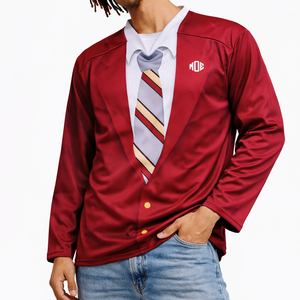 Nouveau Maillot de Football Américain Tendance Personnalisé à Sublimation 3D, Manches Longues, en Polyester, Tenue d'Équipe, Vente en Gros, OEM, Marque Privée, USA - Product Image 2