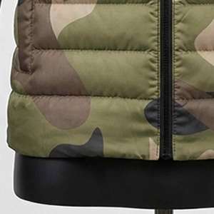 Autumn Winter Slim Fit Stand-up Collar Waterproof Eco-Friendly Canvas Formal Quilted <b>Jacket</b> <b>Lightweight</b> Cotton <b>Men</b> Plain Dyed - Product Image 6