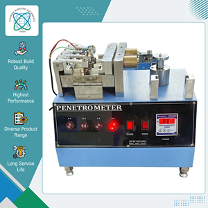 Exceptional Quality Stainless Steel and Aluminum Made Penetrometer Tester Machine to Determine Grade of <b>Bitumen</b>, Soil & Grease - Product Image 2