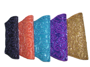 Beaded Clutch Bag Evening Party Sparkling Embellished Handbag in Blue Teal Purple <b>Red</b> Gold Colors - Product Image 5