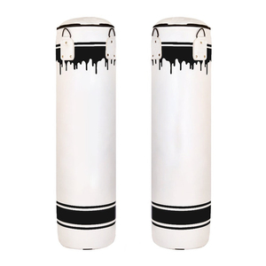 Sacos de Boxeo Profesionales de Cuero de Alta Calidad con Relleno de Arena, Ligeros y Ecológicos, Servicio OEM desde Pakistán - Product Image 1