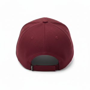 Gorra de Béisbol Marrón de 6 Paneles con Rayas Blancas en Contraste, Ajustable con Cierre a Presión, Unisex, Casual, para Adultos - Product Image 3