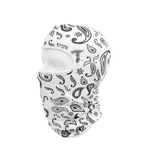 Balaclava pour moto tout-terrain, couvre-tête et cou, en tissu extensible respirant, léger, unisexe, pour un voyage confortable - Product Image 1