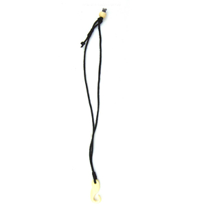 Collar Colgante de Cuerda de Cáñamo Hecho a Mano por Artesanos Indios de Primera Calidad con Colgante de Hueso, Joyería de Estilo Étnico Unisex a Precio de Mayoreo - Product Image 1