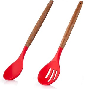 Ensemble de cuillères en résine pour la cuisine et la salle à manger, ensemble de cuillères de service durables pour un usage domestique, meilleur prix - Product Image 4