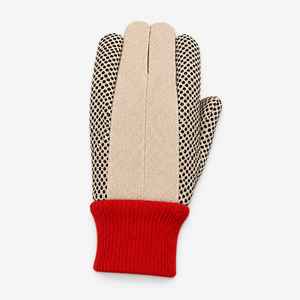 High Quality <b>PVC</b> Dotted <b>Gloves</b> Featuring Flexible Construction Comfortable Fit And Enhanced Grip For Material Handling Packing - Product Image 6