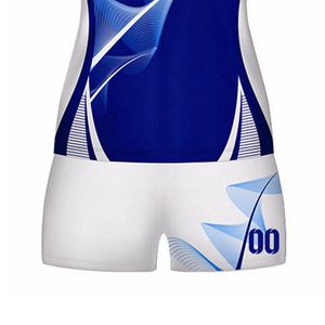 บริการ OEM ชุดวอลเลย์บอล โลโก้สั่งทำ เสื้อผ้ากีฬาประสิทธิภาพสูง กางเกงขาสั้น โรงงานส่งออกโดยตรง - Product Image 5