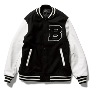 Chaqueta Varsity Personalizada para Hombre, Chaqueta de Béisbol de Invierno Cálida con Mangas de Cuero y Logotipo Bordado - Product Image 6