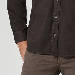 Daily Wear With Logo Designing Men Tee Shirt Turn <b>Down</b> Collar And Button Closure Stylish / Breathable Design 2026 Full Sleeves - Product Image 4