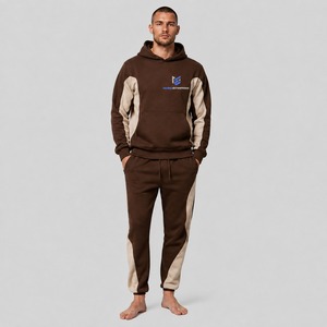 Nuevo Estilo, Chándales Deportivos de Algodón con Logotipo Personalizado para Hombre, Conjuntos para Correr, Sudadera con Capucha y Pantalones Deportivos, Chándales para Hombre - Product Image 5