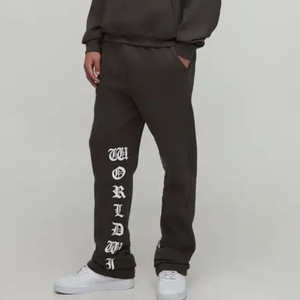 Ropa para Hombre, Conjunto de Sudadera con Capucha y Pantalones Deportivos de Alta Calidad, 100% Algodón, Estilo Urbano, Sudadera ESS para Hombre - Product Image 2