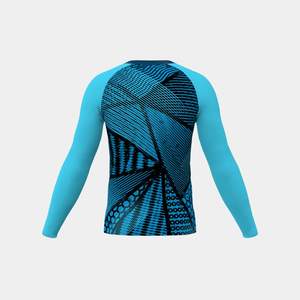 Vêtement de protection anti-UV unisexe à manches longues en polyester/spandex écologique 300g, vente en gros OEM |   Vêtements de sport de haute qualité - Product Image 4