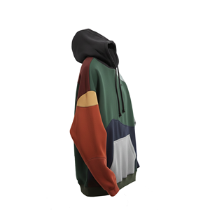 Nouveaux sweats à capuche d'hiver en molleton 100 % coton personnalisés OEM pour hommes - Design et poche personnalisés écologiques - Product Image 2