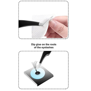 Pince à épiler professionnelle de précision en acier inoxydable, pointe lisse, finition noire mate, fabriquée sur site - Product Image 3
