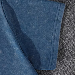Men 2 Piece Casual <b>Set</b> Manufacturer 220 GSM Cotton Cargo Shorts T Shirt OEM ODM Custom Logo Bulk acid wash - Product Image 3