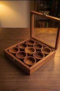Boîte à épices rotative en bois de qualité alimentaire, écologique et anti-fuite, avec réglage de la grosseur, pour assaisonnements et herbes – Vente en gros usine - Product Image 5