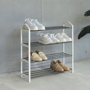 MIT DIY Housewares 4-Tier Iron <b>Shoe</b> Rack Modern Design Home <b>Storage</b> Furniture for Entryway Wholesale From Taiwan Sale on Ebay - Product Image 5