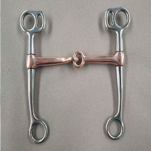 Premium Quality Top Selling Horse <b>Bits</b> Breathable Soft Stuff Customized Logo Color Steel Custom Size OEM Service - Product Image 4