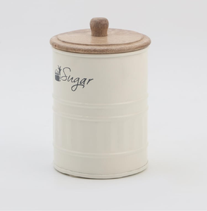Vintage Avocado Green Food Canister Brass Copper Steel Construction Moisture-Proof Design Handcrafted Finish Flip Top Lid - Product Image 3