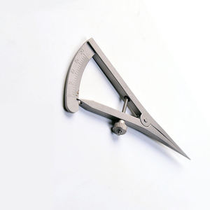 Jauge de mesure ophtalmique en acier inoxydable, instrument chirurgical pour les yeux avec échelle - Product Image 3