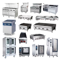 Équipement de cuisine pour restaurant, cuisinière combinée à gaz, équipement de cuisine commerciale, plaque de cuisson, friteuse, grill, cuiseur à pâtes