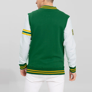 เสื้อแจ็คเก็ตเลตเตอร์แมนสำหรับผู้ชาย ดีไซน์คลาสสิก ทนทาน เหมาะสำหรับชุดลำลองสไตล์สปอร์ต - Product Image 2