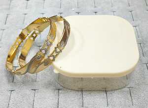 Gold Plated <b>Copper</b> <b>Bangle</b> Princess/Flower/Cross Charms <b>Bangle</b> Adjustable Opening Bracelet <b>Copper</b> Jewelry Wholesale - Product Image 6