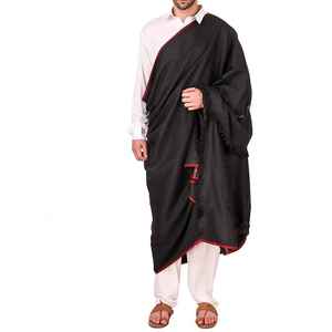 Men Winter <b>Wool</b> Shawl Soft Warm Breathable Solid Professional <b>Wrap</b> Customized - Product Image 1