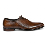 Bottes Oxford élégantes en cuir pour hommes LEATHER STUDIO, à enfiler, en cuir véritable, doublure respirante, semelle extérieure en caoutchouc imperméable, plates