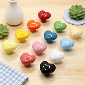 ceramic bedroom drawer <b>knobs</b> Wholesale ceramic drawer <b>knobs</b> Handmade ceramic cabinet <b>knobs</b> Red yellow kitchen <b>knobs</b> furniture - Product Image 4