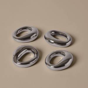 Elegantes Anillos para Servilletas con Diseño de Conchas Marinas, Juego de 6 Piezas, Ideas de Regalo, Accesorios de Mesa, Anillos Decorativos para Servilletas con Acabado Espejo para Fiestas y Cenas - Product Image 3