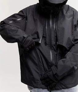 Veste coupe-vent unisexe personnalisée avec logo, imperméable, coupe-vent, softshell, pour trekking, randonnée, ski - Product Image 4