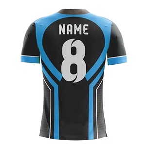 Uniforme de Fútbol Deportivo de Fabricación Propia, Color Personalizado, Alta Calidad, Manga Corta, Impreso, Nombre del Equipo Personalizado, Talla Grande para Adultos - Product Image 3