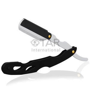 Navaja de Afeitar Profesional Plegable para Barberos, para Afeitado Preciso de Barba, Calidad de Salón de Belleza, para Uso Profesional - Product Image 2