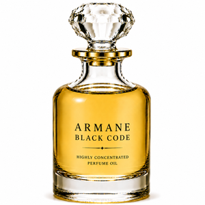 Aceite de Perfume Concentrado (Attar) Negro de Alta Calidad, 50 Gramos, Sin Alcohol, Unisex, Fragancia Duradera - Product Image 1