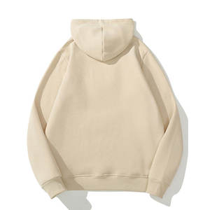 Sweat-shirts à capuche épais en molleton 35% coton, sublimation haute qualité, personnalisables, unis, pour hommes. - Product Image 6