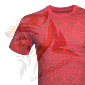 <b>100</b>% <b>Polyester</b> Sublimation Heat Transfer Printing T <b>Shirt</b> For Men Custom Logo High Street Style Sublimation T <b>Shirt</b> For Men - Product Image 5