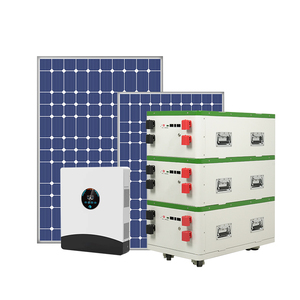 Sistema de Almacenamiento de Energí<span class=keywords><strong>a</strong></span> Solar Híbrido Modular Expandible de Alta Seguridad con Baterí<span class=keywords><strong>a</strong></span> LiFePO4 para el Hogar de 10KWh 15kWh - Product Image 1