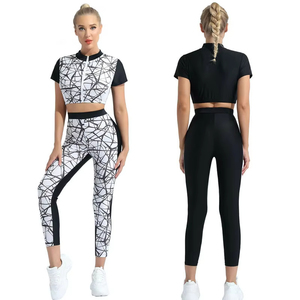 Conjuntos de Yoga Personalizados 100% Algodón para Mujer, Conjunto de Yoga Deportivo de Alta Calidad para Mujer, Leggings Deportivos - Product Image 5