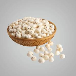 เมล็ดบัวคั่วธรรมชาติพรีเมียม แมคฮานา ฟอกซ์นัทส์ อาหารเพื่อสุขภาพ ปราศจากกลูเตน โปรตีนสูง ซูเปอร์ฟู้ด ขนมขบเคี้ยว คุณภาพส่งออก - Product Image 1