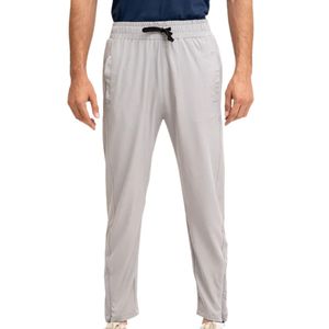 <b>Men</b> <b>White</b> Jogger <b>Pants</b> Elastic Drawstring Waist Slim Tapered Fit Casual Sweatpants Lightweight Everyday Lounge Training Athletic - Product Image 1